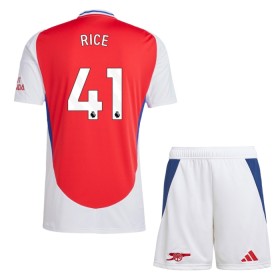 Goedkope Arsenal Rice 41 Kids Thuistenue 2024-25
